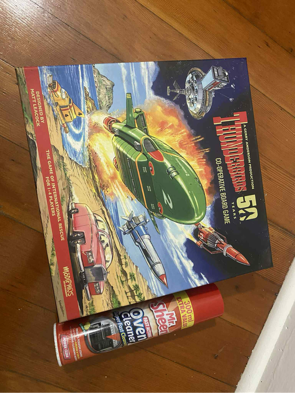 Thunderbirds Co-Operative Board Game (50 Years) - The Game of International Rescue