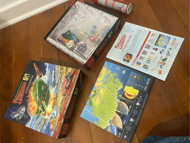 Thunderbirds Co-Operative Board Game (50 Years) - The Game of International Rescue