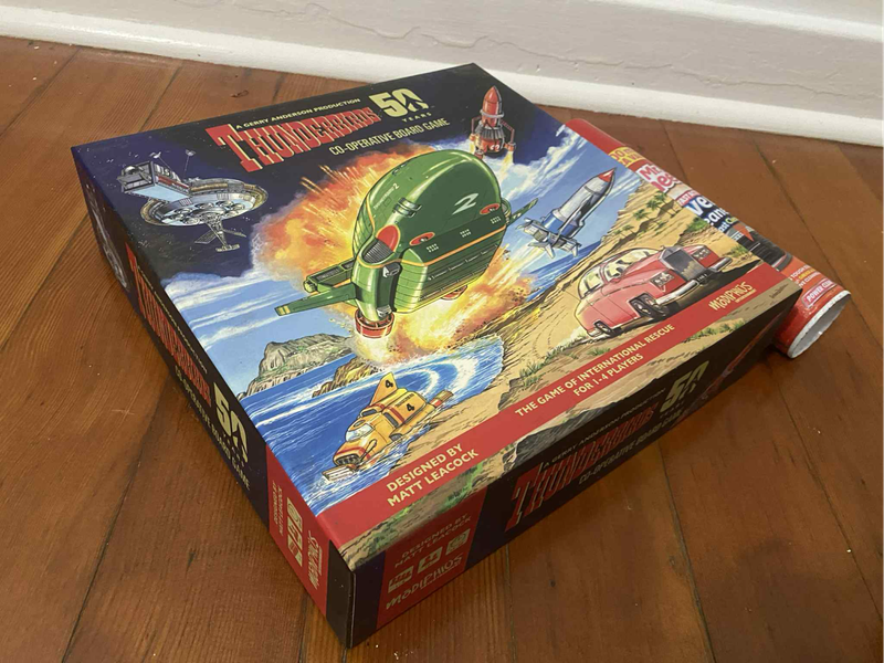 Thunderbirds Co-Operative Board Game (50 Years) - The Game of International Rescue