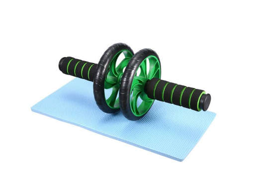 Fitness AB Abdominal Exercise Roller Wheels With Knee Pad