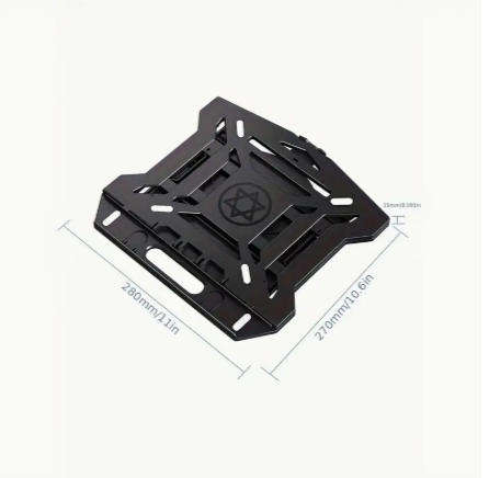 Adjustable Laptop Stand with 360° Swivel Base Holder