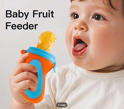 5-Piece Baby Mate Silicone Fruit Feeder Set