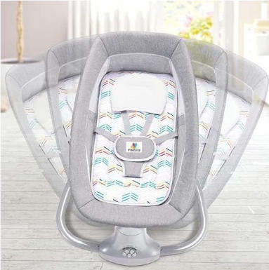 Mastela 3-in-1 Deluxe Multi-Functional Bassinet/Swing -Grey