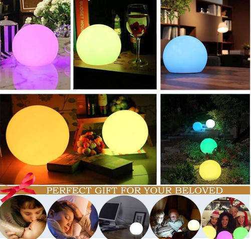 Solar Garden Ball Multi-Color (20cm)