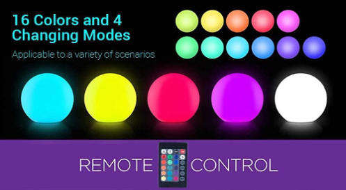 Solar Garden Ball Multi-Color (20cm)
