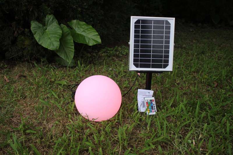 Solar Garden Ball Multi-Color (20cm)