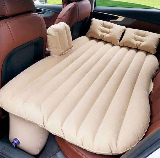 Car Mattress Black/Beige (With Pump)