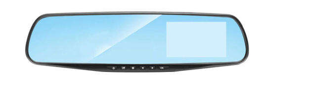 Vehicle Blackbox DVR Rearview Full HD 1080P Car Mirror Camera