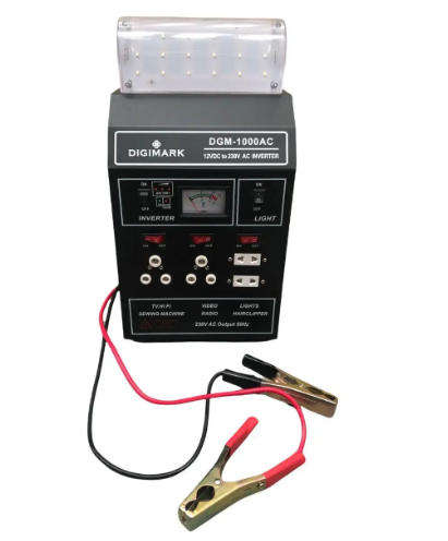 Digimark 1000W DC to AC Inverter  Essential Power for Load Shedding (Display Unit)