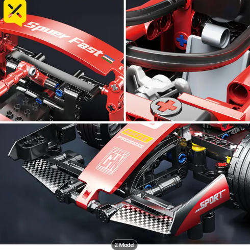 Formula 1 Racing 455 Pcs