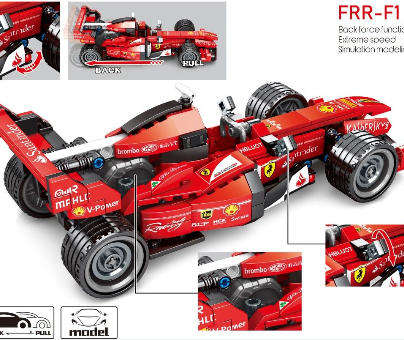Formula 1 Racing 455 Pcs