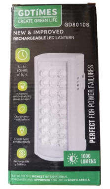 GDTimes GD8010S Rechargeable LED Lantern