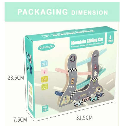 Vivi Wood Toy Mountain Gliding Car