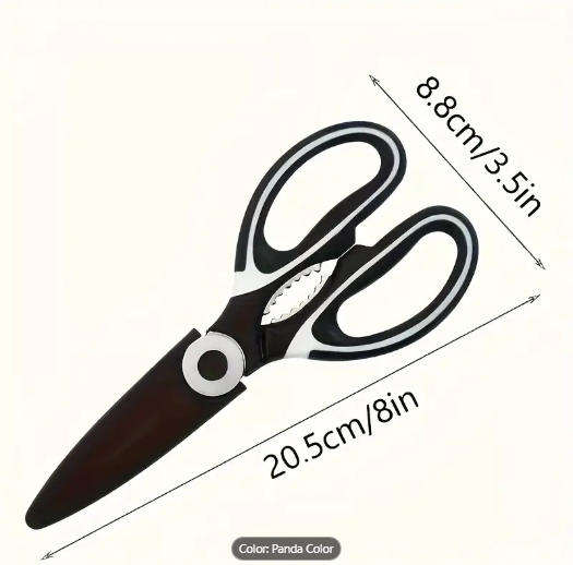 Heavy-Duty Stainless Steel Kitchen Scissors