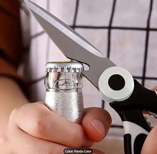 Heavy-Duty Stainless Steel Kitchen Scissors