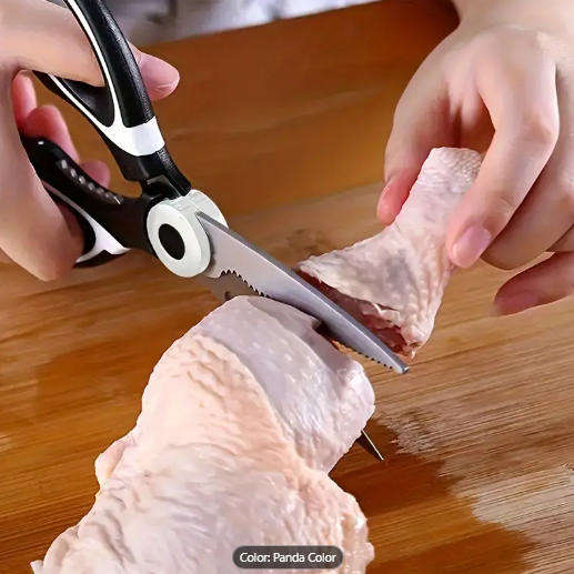 Heavy-Duty Stainless Steel Kitchen Scissors