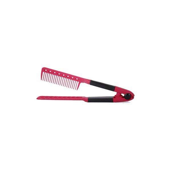V Hair Comb Blue