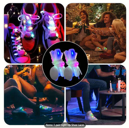 LED Light-Up Shoelaces