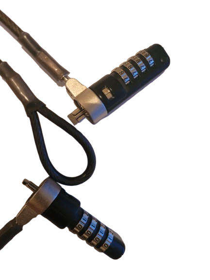 LEGION Double Combination Desktop & Notebook Lock (3 Locks)