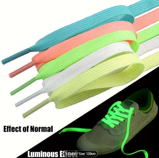 Luminous Green Shoelaces!