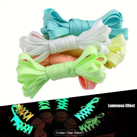 Luminous Green Shoelaces!