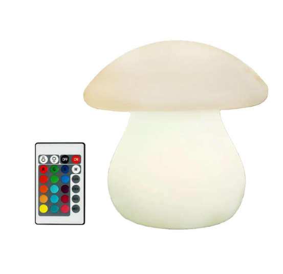 Solar Garden Mushroom LED Light (Multi-Color)