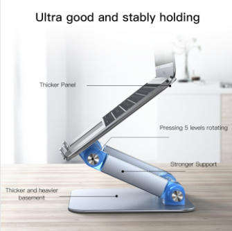 YESIDO LP04 Adjustable Aluminum Alloy Laptop Riser Desktop Stand Holder
