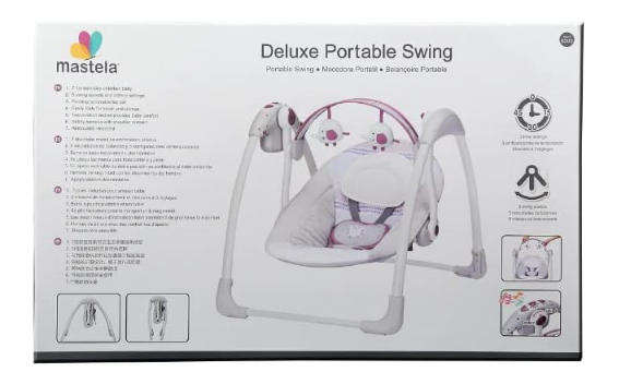 Mastela Deluxe Portable Baby Swing