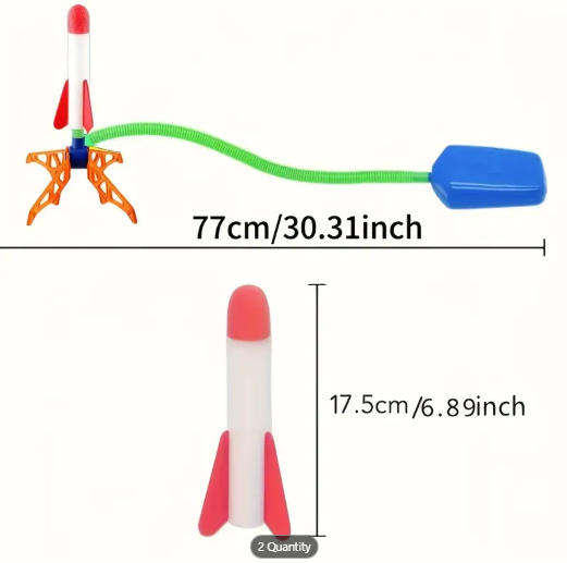 Stomp Rocket Launch Toy Set