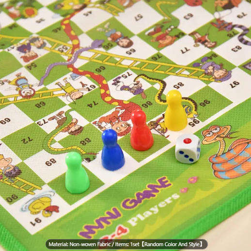 Portable Snakes & Ladders!