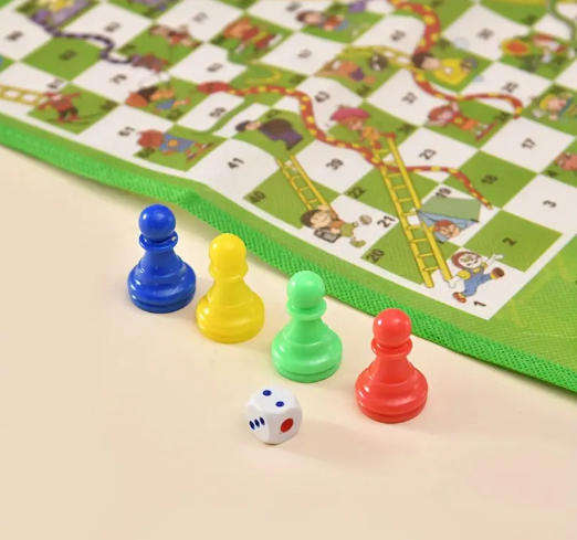 Portable Snakes & Ladders!