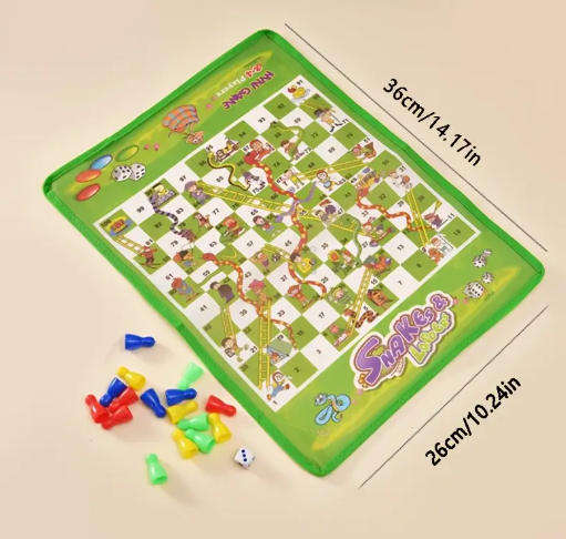 Portable Snakes & Ladders!