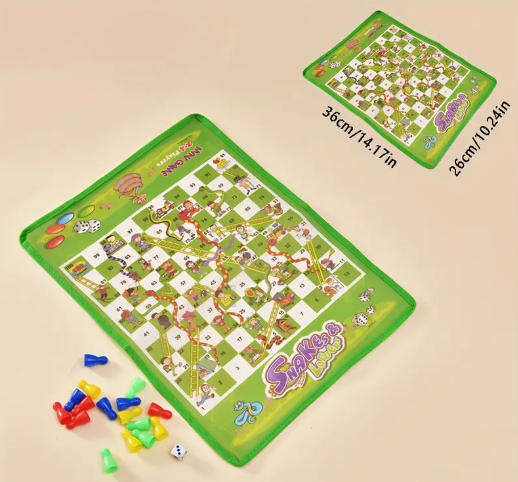 Portable Snakes & Ladders!