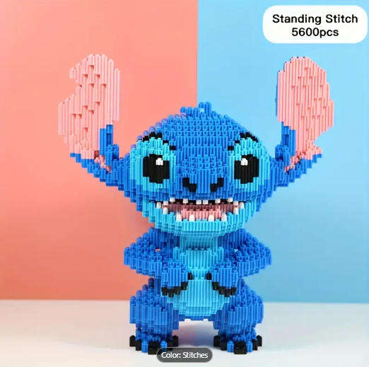 Stitch Building Block Puzzle 5600Pcs