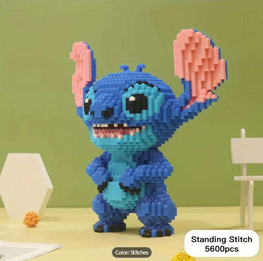 Stitch Building Block Puzzle 5600Pcs