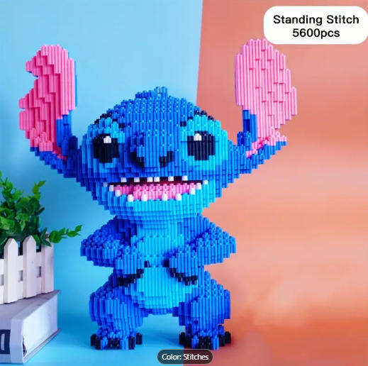 Stitch Building Block Puzzle 5600Pcs