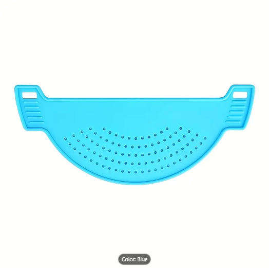 Durable Plastic Kitchen Clip-On Pot Filter