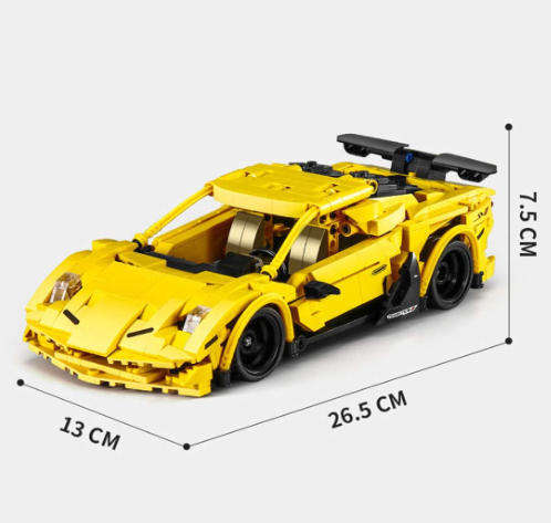 Puzzle Technic Sports Car Building Blocks Kit