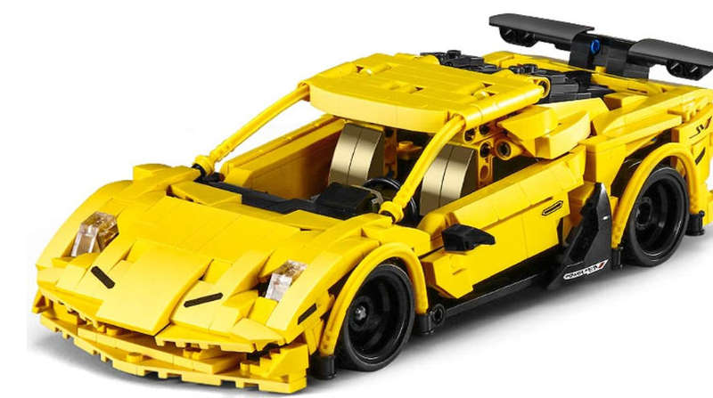 Puzzle Technic Sports Car Building Blocks Kit