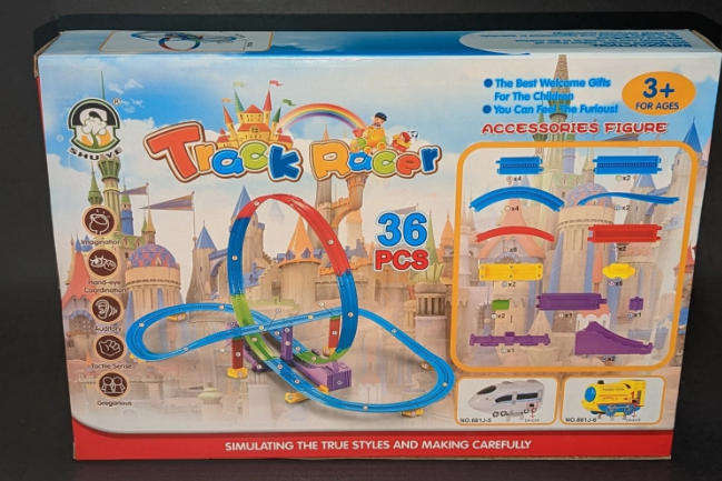 Track Racer Castle Adventure Playset 36Pc