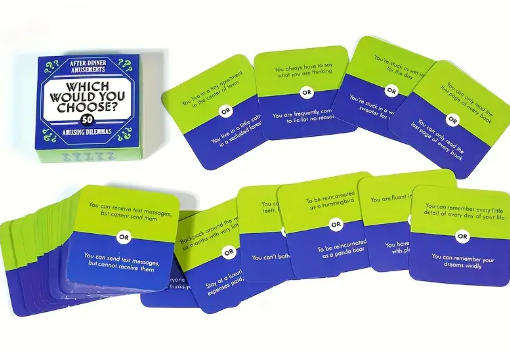 Which Would You Choose? Card Game