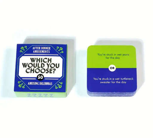 Which Would You Choose? Card Game