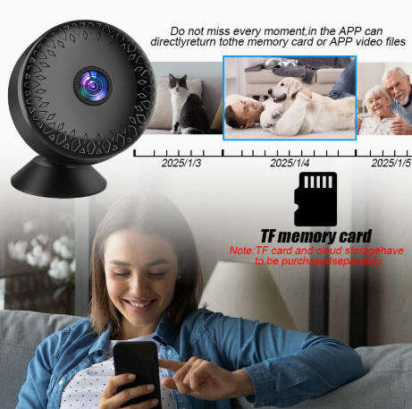 480p Camera, Indoor/Outdoor Surveillance