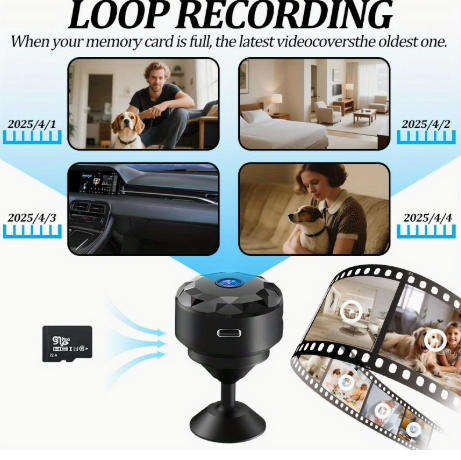 480p Camera, Indoor/Outdoor Surveillance