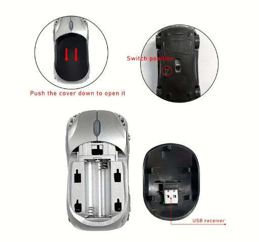 Car Model Wireless Mouse