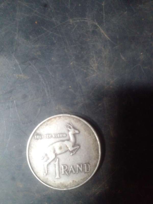 Rare R1 Silver 1966 Suid Afrikaans Coin