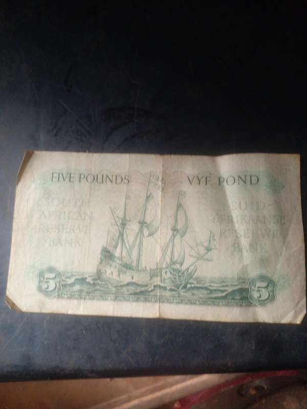 5 pond Note 1956