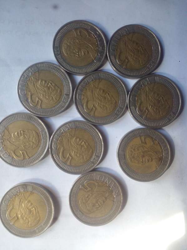 Lot of mandela 2008 birthday R5 × 10