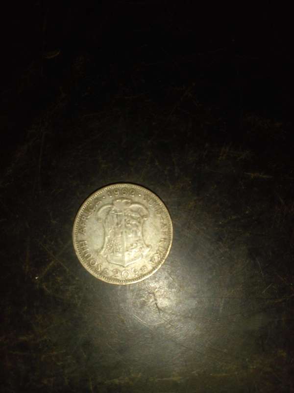 20 cent  1962 fine silver eendrag maaka mag