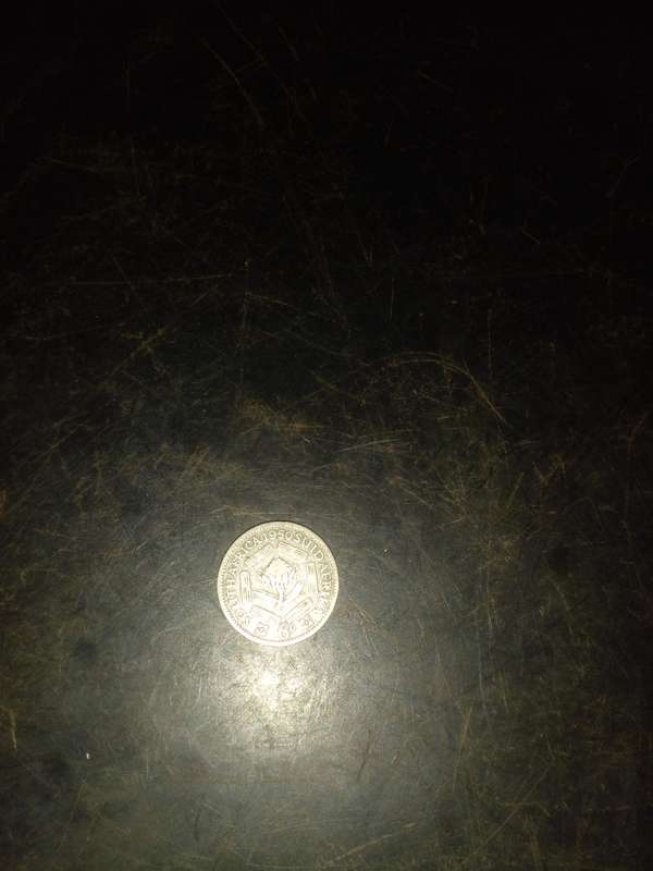 6d 1950 fine silver rare